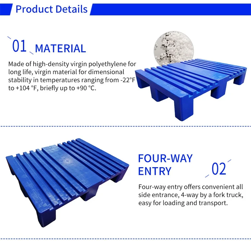 L1050-W760-H175-High-Nine-Feet-Plastic-Pallet-for-Printing-Industry 4 L1050-W760-H175-High-Nine-Feet-Plastic-Pallet-for-Printing-Industry 4