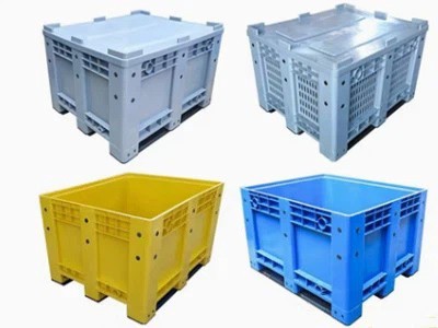 Solid plastic pallet boxes Solid plastic pallet boxes
